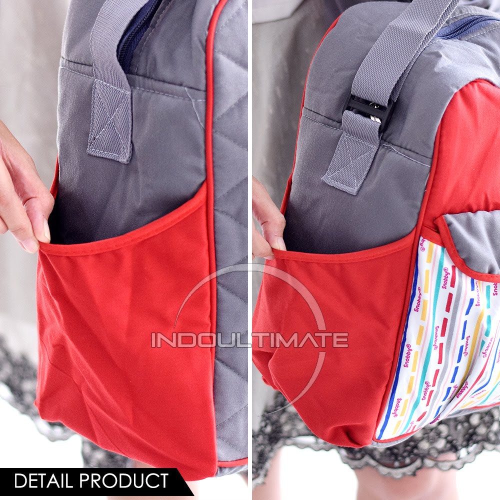 Tas Bayi JUMBO SNOBBY Diaper Bag Tas Perlengkapan Bayi Tas Snobby BY-12