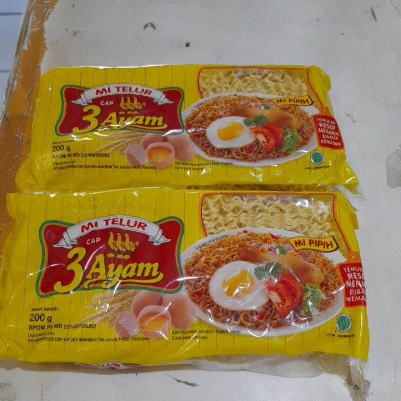 

Mie telor tiga ayam 200 gram