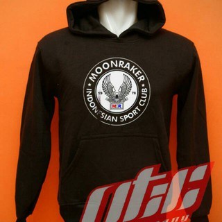 JAKET HOODIE PRIA WANITA MOONRAKER INDONESIA / DISTRO / COD