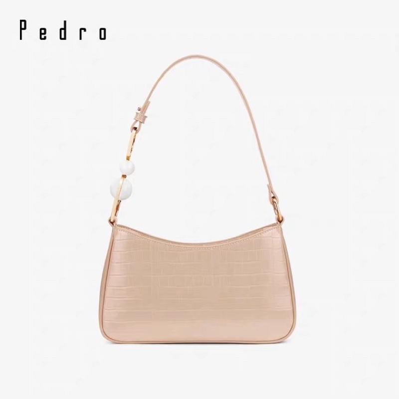 Pedro Shoulder/Baguette Bag Apricot/Creme