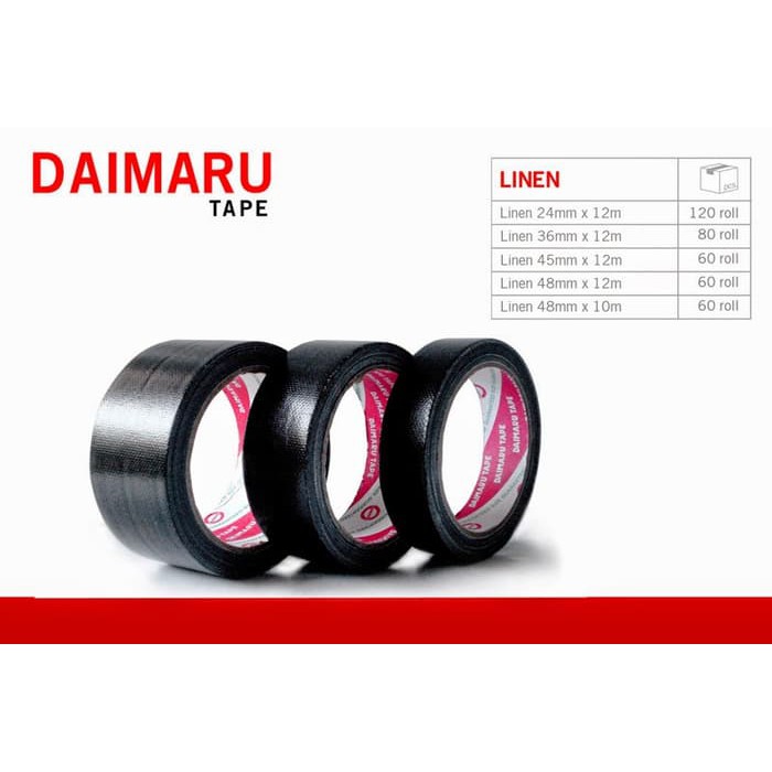 

Dijual Daimaru Lakban Kain Hijau 2 inch Cloth Tape 48 mm x 12 meter terakhir