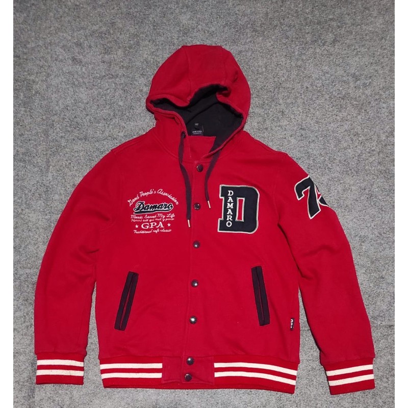 Varsity Hoodie Jaket Second Branded Original