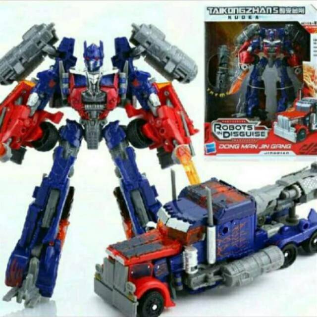 MAINAN ROBOT TRANSFORMER OPTIMUS PRIME
