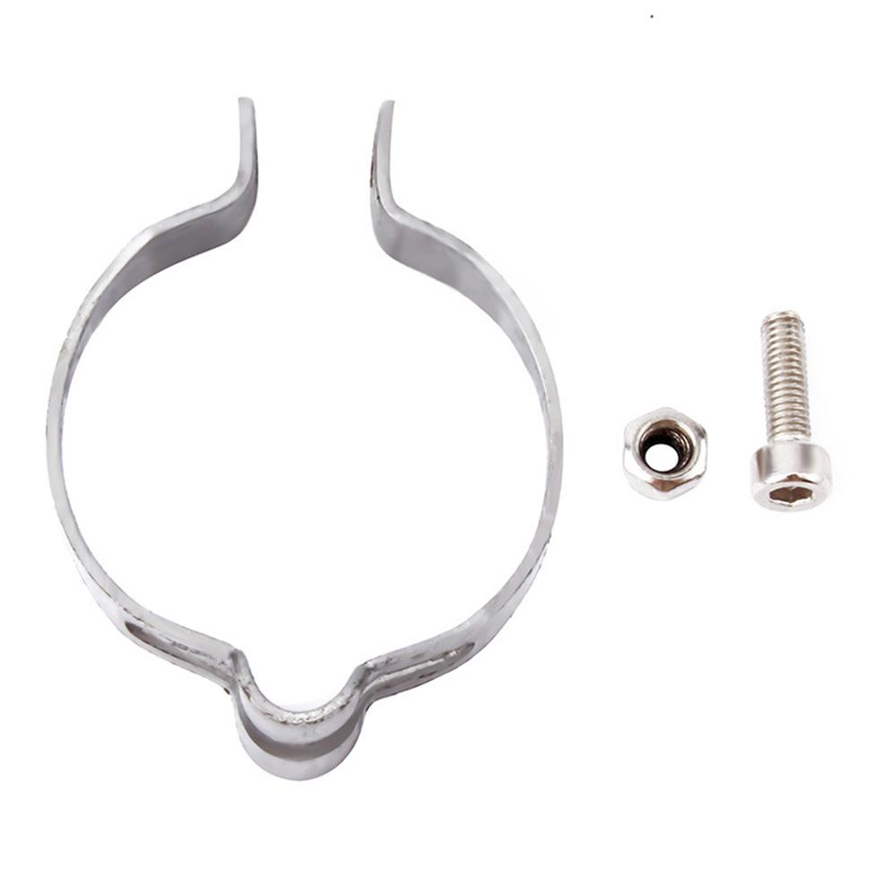 Rebuy Bicycle Line Clamp Stainless Steel Organisasi Sepeda Kabel Holder Kawat Tetap Cincin