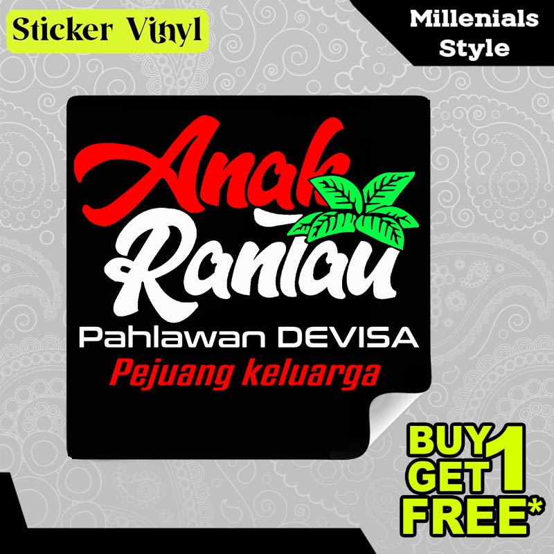 

Stiker Sticker Anak Rantau Pahlawan Devisa Pejuang Keluarga Desain Keren dan Kekinian Aesthetic Bahan Vinyl Satuan Anti Air