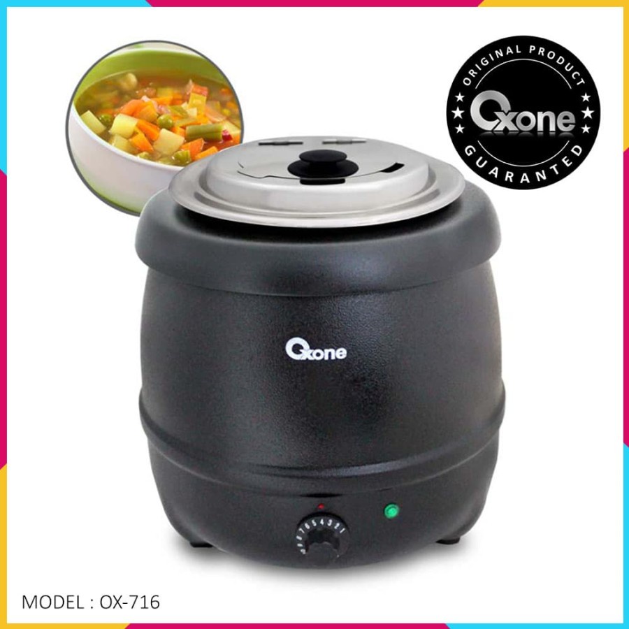 OX-716 Oxone Electric Soup Kettle 400W - 10Lt