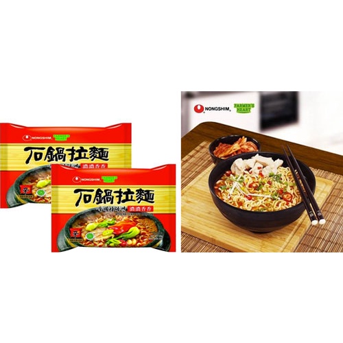[HALAL] Nong Shim Korean Clay Pot Ramyun  Noodle120gr / NongShim Claypot