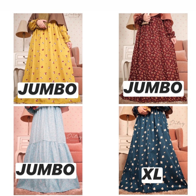 DITSY NIGHTGOWN XL JUMBO JULI 2020