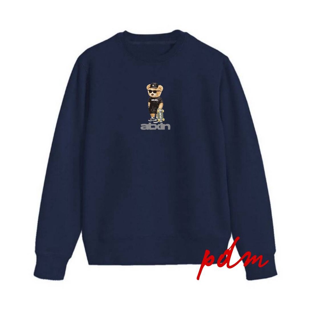 Cronek Pria Terbaru Warna Putih Jaket Crewneck Cowo Cewe Original Distro Switer Crownek Laki Laki Oversize Bahan Cotton Tebal