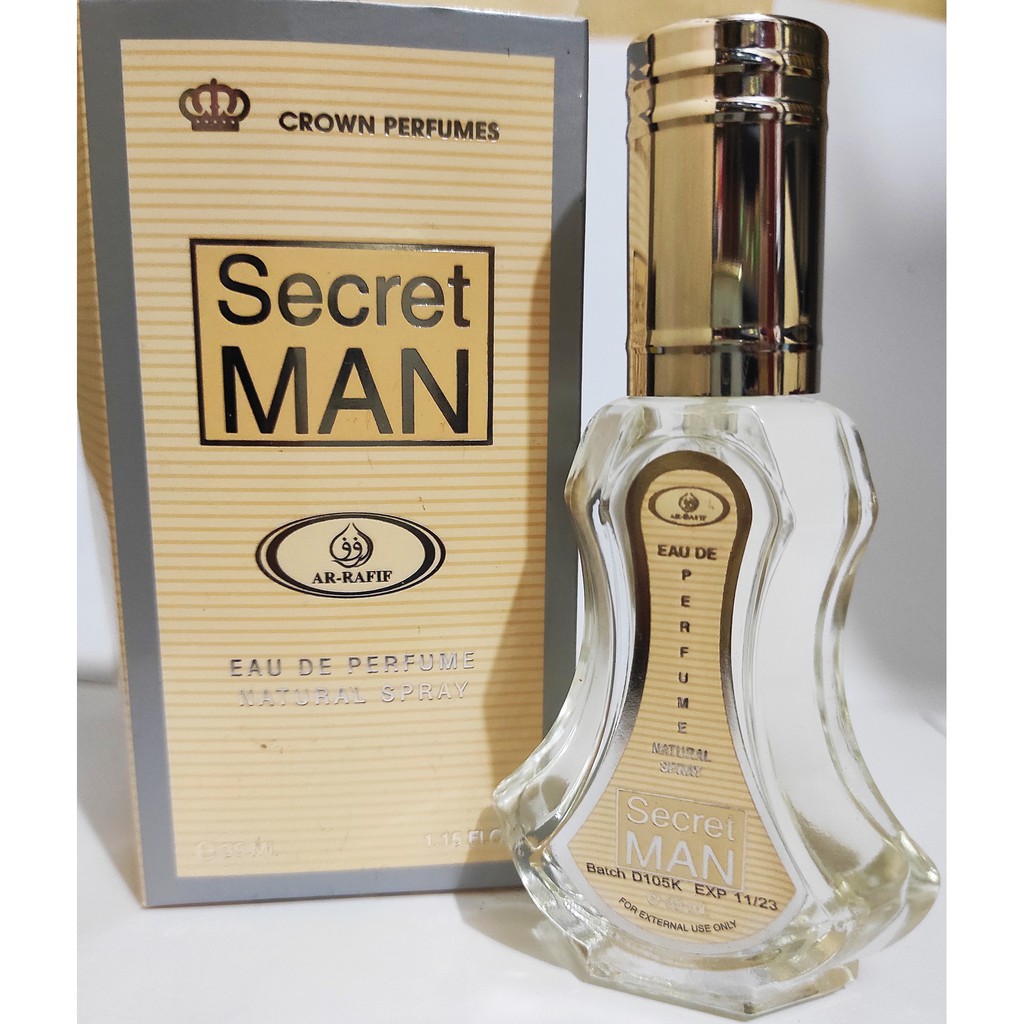 parfum arrafif 35ml SECRET MAN parfum spray 35ml