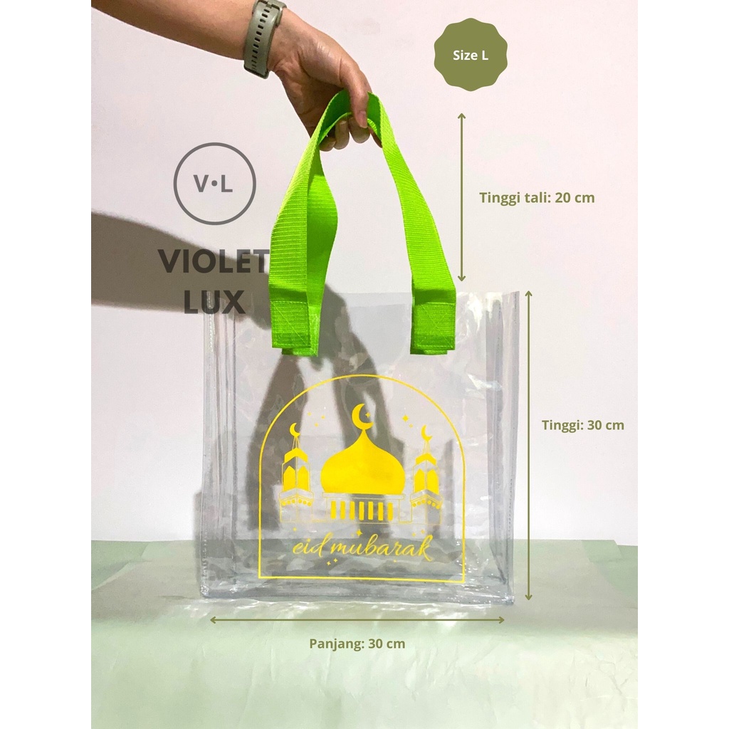 Tas Hampers Idul Fitri Lebaran Mika Transparan