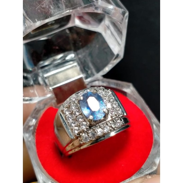 TERMURAH batu blue safir Srilanka (cylon) asli batu natural siap pakai