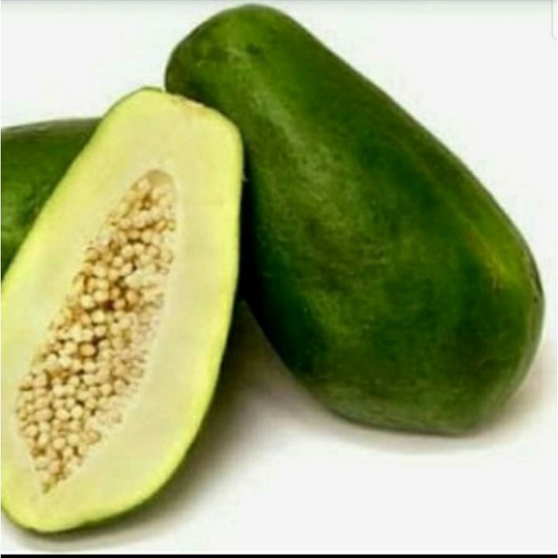 

Buah pepaya muda lokal