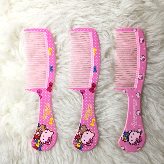 SS12 Sisir Plastik HelloKity/Unicorn 1pcs