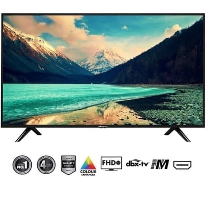 HISENSE LED TV DIGITAL TV LED 40 INCH FHD 40E5100EX khusus GRAB/GOJEK