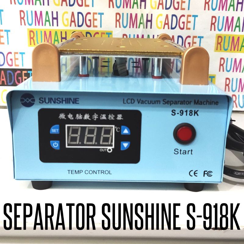 SEPARATOR MESIN PEMISAH LCD SUNSHINE S-918K