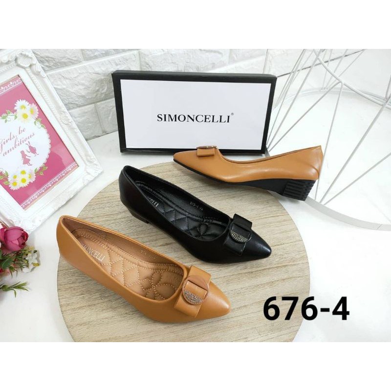 Sepatu wedges import wanita murah/ sepatu wedges kerja/ sepatu kuliah/ kantor