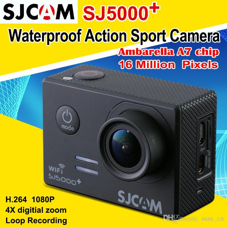 Original SJCAM - SJ5000+ 1080P WIFI AMBARELLA Panasonic 16MP+Monopod!