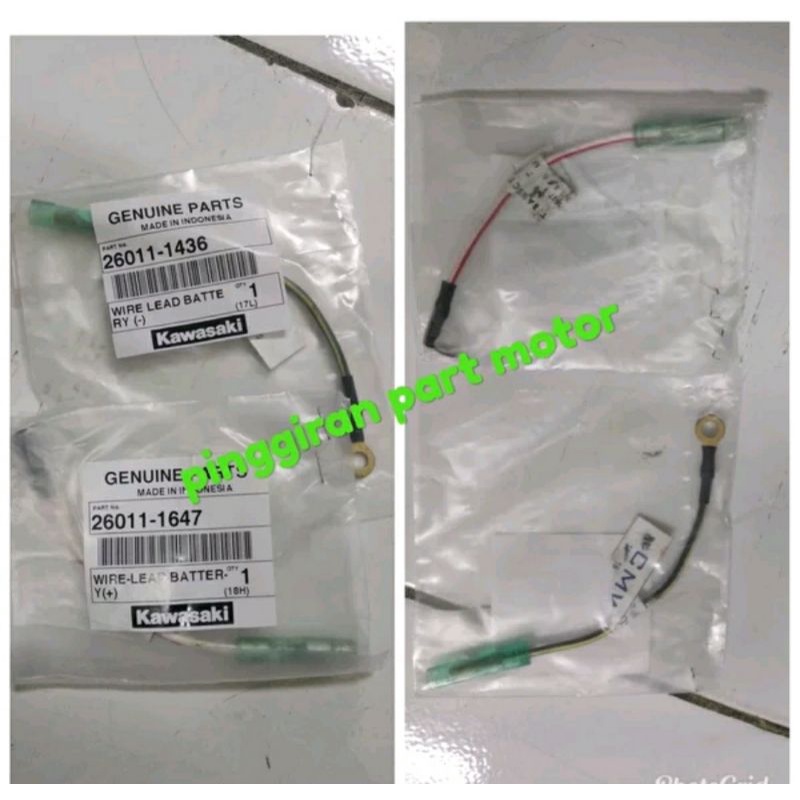 kabel aki ninja r plus dan mines original