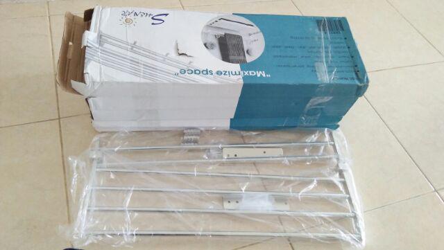 Shenar Rak Gantungan Handuk Aluminium Serbaguna