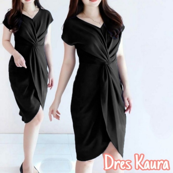 FWG - DRESS KAURA / DRESS PESTA / DRES CASUAL WANITA DRESS / DRESS WANITA TERBARU