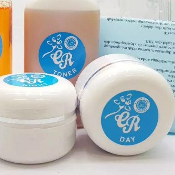 ✲ CREAM CR TAS BIRU / ORI 5IN1 PAKET SKINCARE CR 30 GR ♀