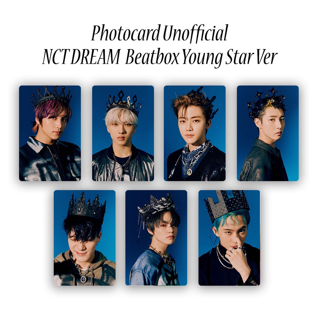 Jual Photocard Nct Dream Beatbox Photocard Nct Dream Murah Nct