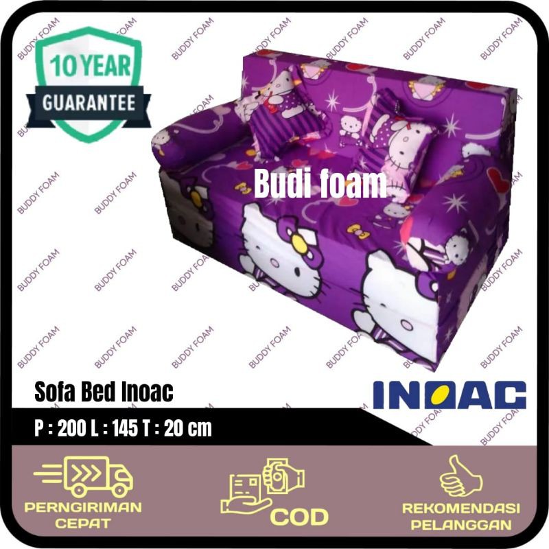 INOAC Sofa Bed INOAC no 3 size 200 x 145 x 20 cm
