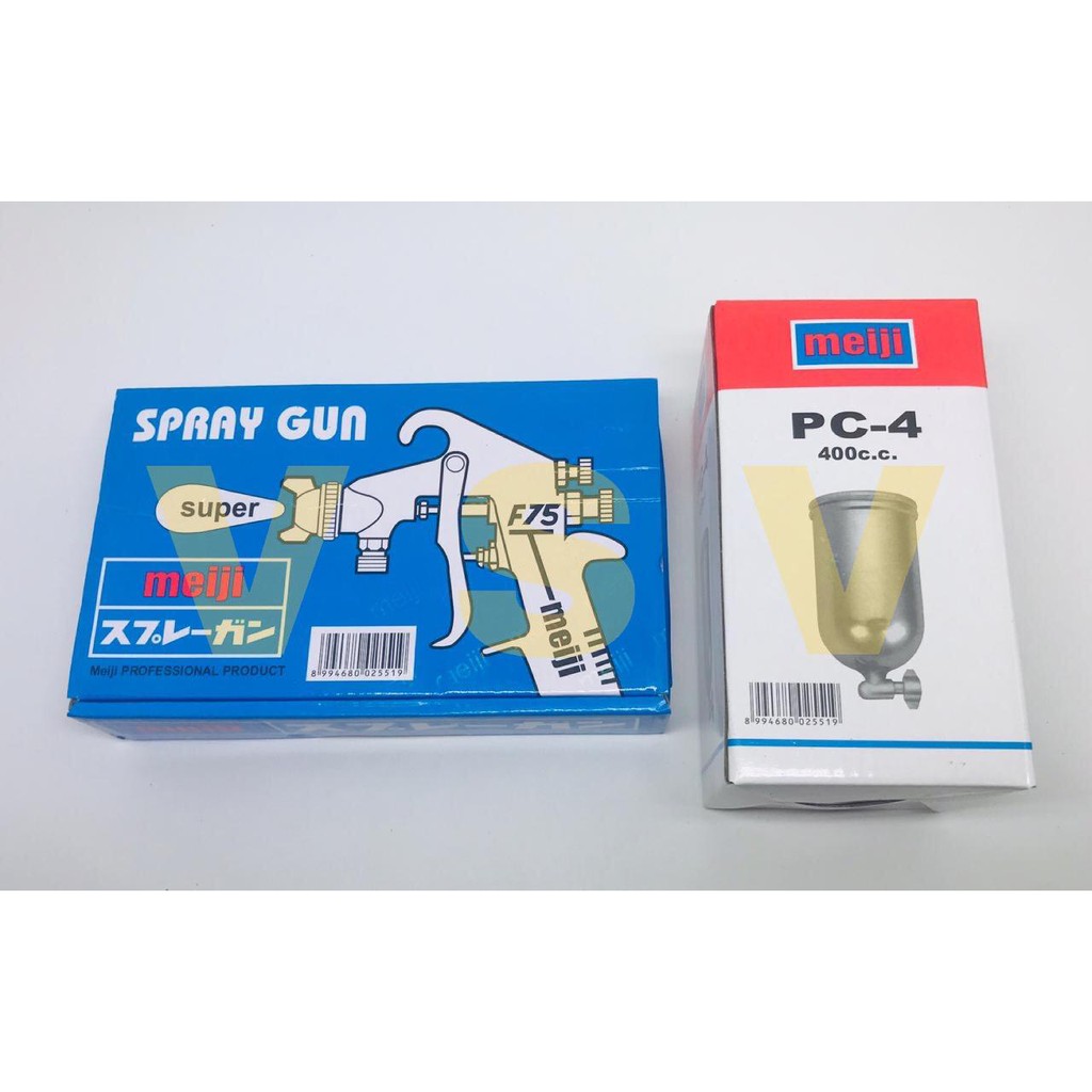 Meiji Spray gun F75 Tabung atas / semprotan cat tabung atas TAIWAN