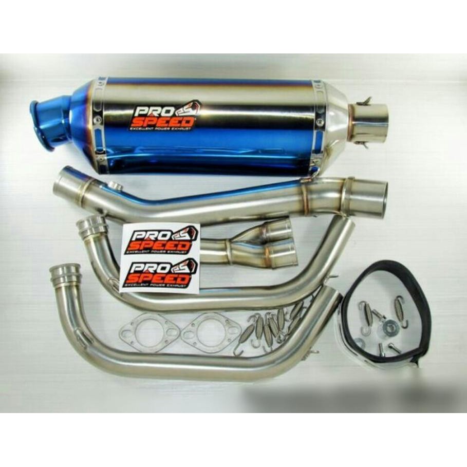 *Otomotif* Knalpot Prospeed Blue Ninja 250 fi/ Z250 Fullsystem