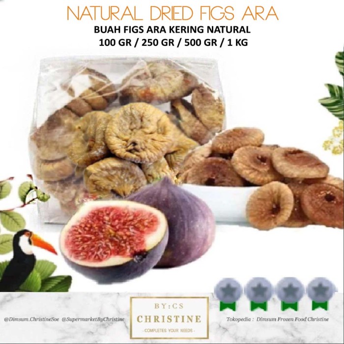 

Buah Kering - Dried Figs Fig Organic Organik Dry Buah Ara Kering 1 Kg