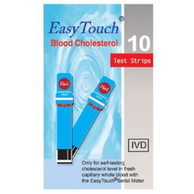 Strip Stik Easytouch KOLESTEROL Easy Touch Kolestrol Easytouch Cholesterol Easy Touch Cholesterol