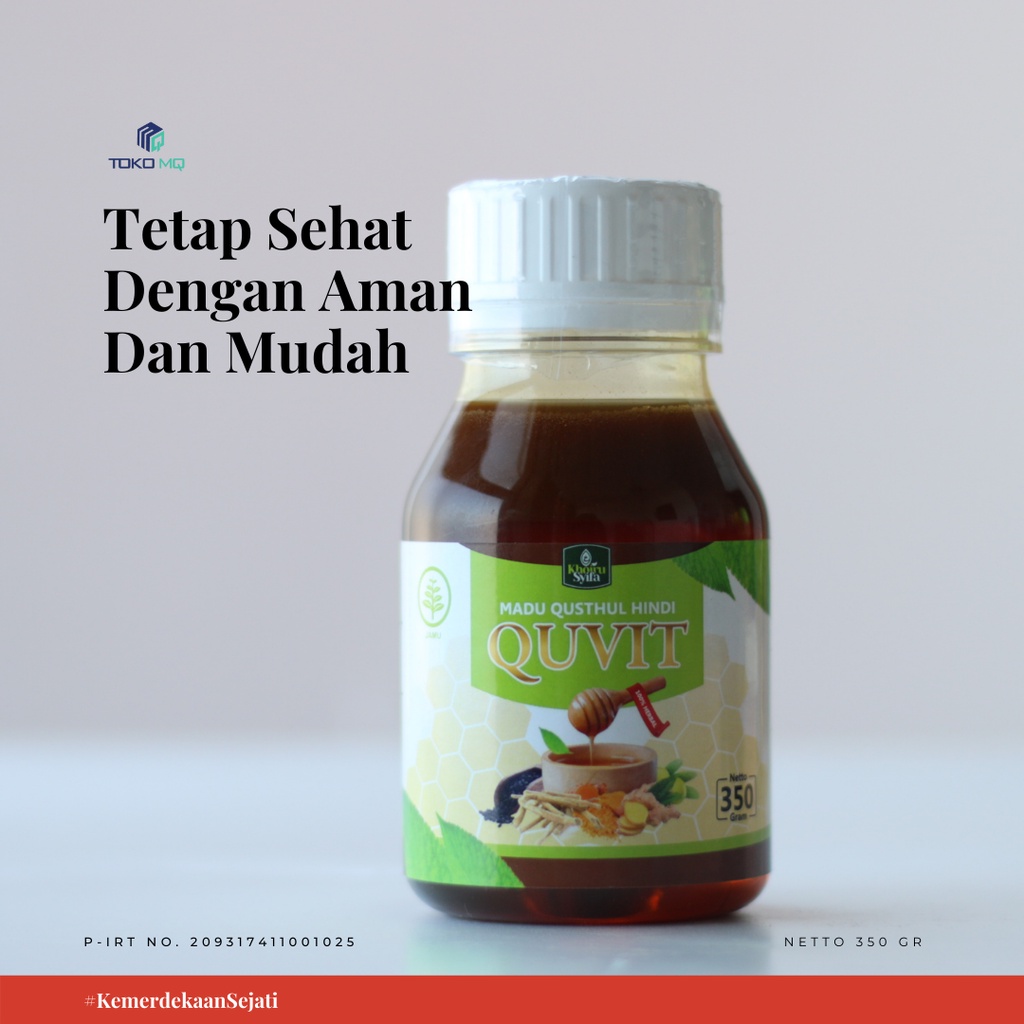 

Madu Quvit Qusthul Hindi 350 gr