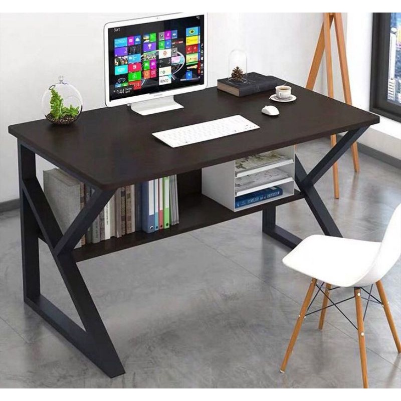 MEJA KERJA INDUSTRIAL MINIMALIS MODERN