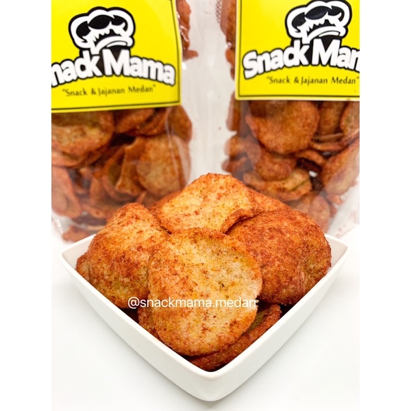 BASRENG STICK PEDAS DAUN JERUK / STICK PEDAS / BASRENG BULAT PEDAS 100GR | SNACKMAMA