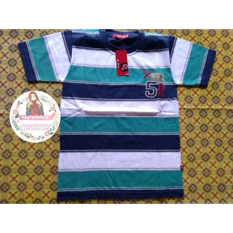 Kaos Oblong Anak Domino Kids || Anak Laki-laki 4-10 tahun.Merk Domino Kids Murah