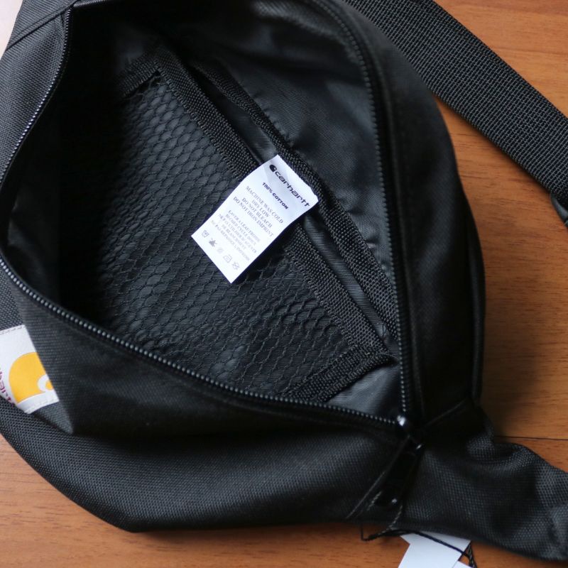 Waistbag tas carhartt hitam logo