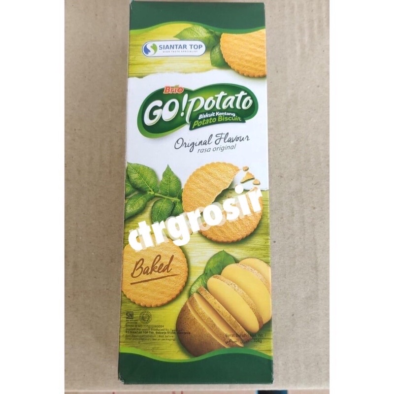 

gopotato biskuit 104gr box