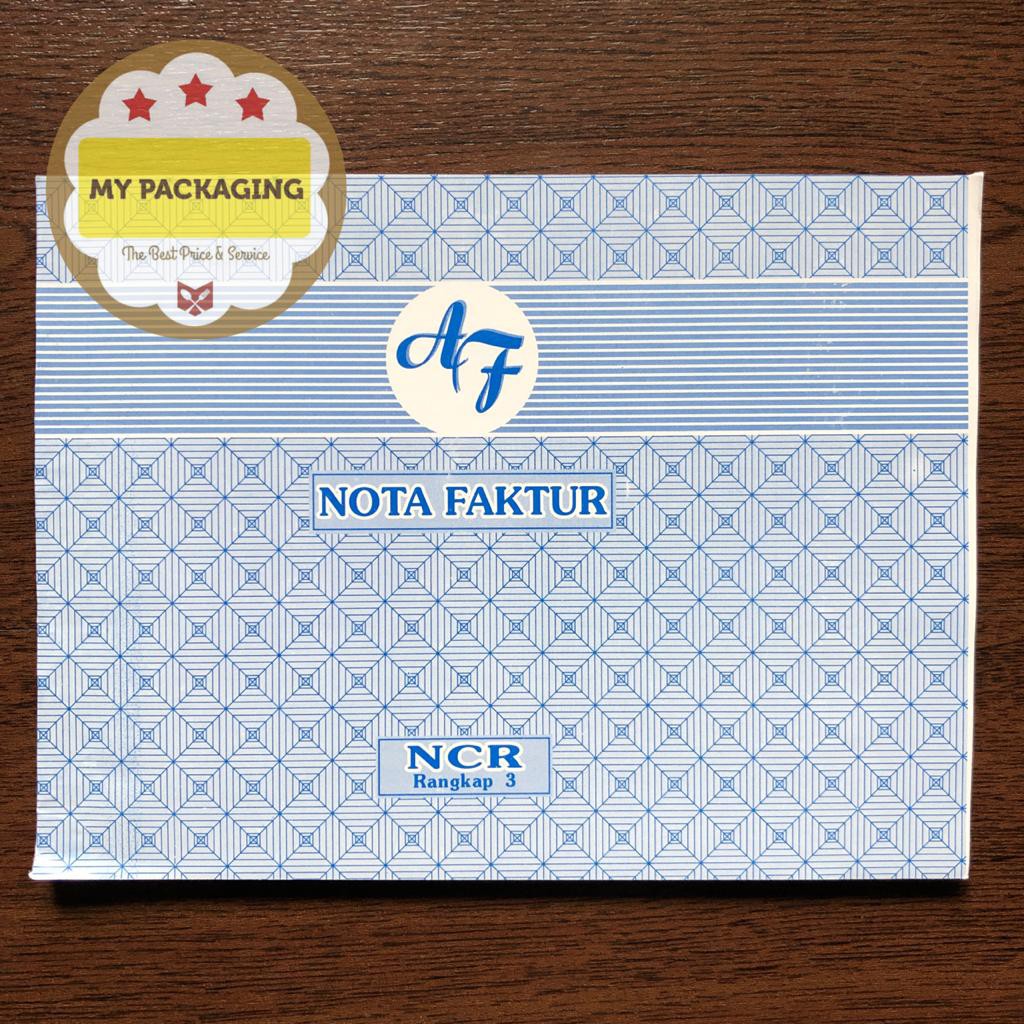 Buku Nota Faktur 1/2 Folio  3 Ply NCR Faktur Rangkap 3  - 24set