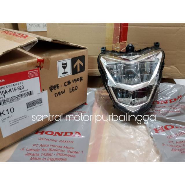 Reflektor Lampu depan CB 150 R New LED 2015 2016 2017 2018 ASLI original honda AHM cb150r headlamp