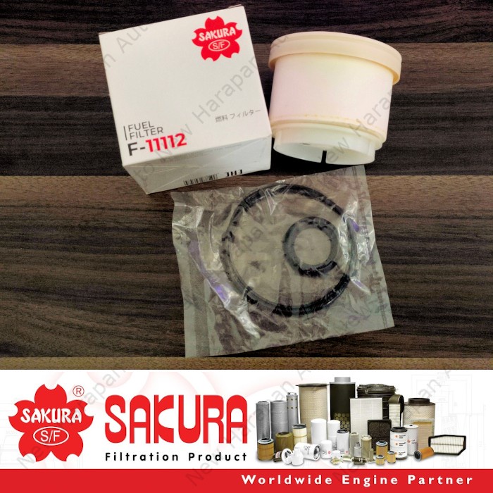 Fuel Filter SAKURA F-11112 Innova-Fortuner-Hilux Diesel Saringan Solar (Kode A 010))