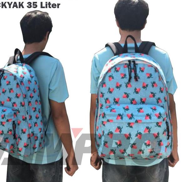 ❊ Tas Ransel Laptop Casual - Tas Sekolah - Tas Laptop - Tas Punggung - Tas Murah BLACKYAK ORIGINAL ★