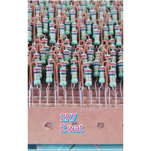 ANEKA, NILAI ,RESISTOR ,2 WATT, , 27K, 390R, 47K, 2 WAT, ORIGINAL PANASONIC, JAPAN