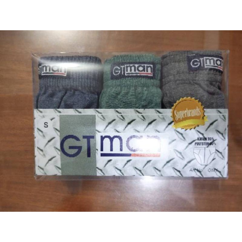 GTMAN CD Pria GMY Sekotak Isi 3Pcs