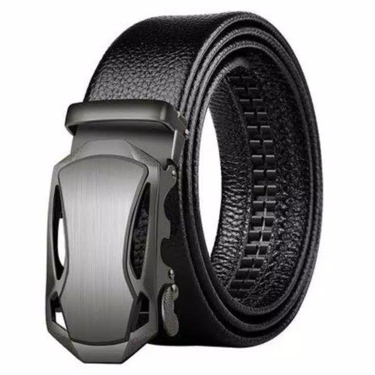 [KULIT PREMIUM] Ikat Pinggang Kulit Luxury Automatic Buckle 3.5cm