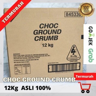 Choc Ground Crumb Asli | Cookies Hitam Halus Asli 500 g / 1 kg Nabisco