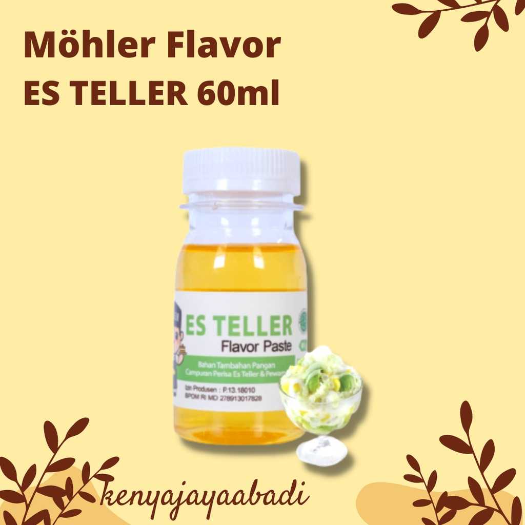 

MOHLER IN STOCK!!! kenyajayaabadi✅ MOHLER 60ml ES TELLER / ice TELLER| Pasta perisa pewarna Möhler Flavor Paste ES TELLER- Pasta Perisa & Pewarna es teler 60Gr / Pasta perisa pewarna | Bahan tambahan pangan untuk penguat Aroma, Rasa