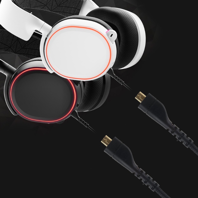 Cre Kabel Audio USB Pengganti Untuk SteelSeries Arctis 3 5 7 Pro Gaming