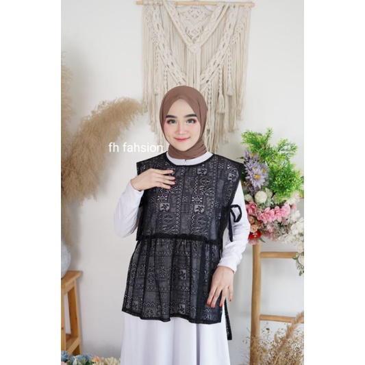 VEST ANDIN TERBARU/VEST TALI/VEST KERUT/VEST SERUT/VES GELOMBANG/VEST BURKAT/VEST BROKAT