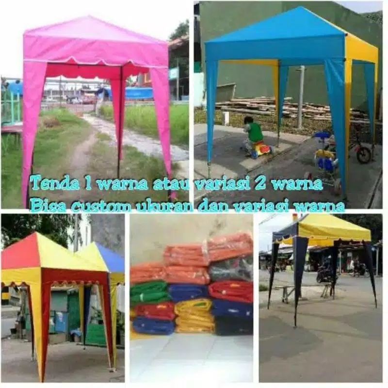 Tenda cafe 3x3, tenda bazzar, tenda promosi, tenda bongkar pasang